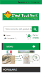 Mobile Screenshot of cest-tout-vert.com